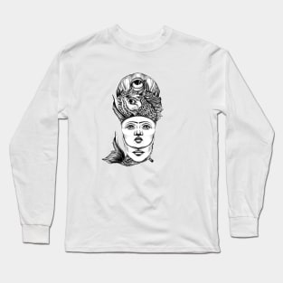 the girl who dreamed of fish Long Sleeve T-Shirt